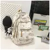 Nova Mochila Pequena Fresca de Aparência Sofisticada Estilo Harajuku Japonês Bolsa de Viagem de Grande Capacidade Mochila da Moda para Alunos do Ensino Fundamental e Médio