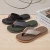 Novas Moda Moderna Popular Praia Descanso Fundo Grosso Ângulo Elevado Chinelos Chinelos de Alta Qualidade Roupa Externa Masculina