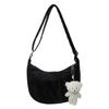 Bolsa Feminina de Aparência Sofisticada Estilo Floresta Nova Tendência Primavera 2025 Bolsa Transversal Casual Esportiva Feminina Versátil Bolsa Bolinho