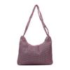 Bolso de hombro para axilas de malla brillante con diamantes de moda 2024 popular nuevo bolso de mano versátil estilo coreano ins para mujer