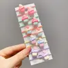 Gravata de bebê pequena, corda de cabelo, tendão de borracha infantil, laço feminino, acessório de cabeça para bebê, anel de cabelo para polegar, corda de cabelo, acessórios de cabelo