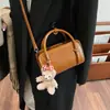 Bolso de Mano de Moda Tendencia Mujer 2026 Invierno Nuevo Estilo Coreano ins de Moda Simple Versátil Bolso Cuadrado Pequeño Bolso de Hombro