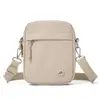 Bolso Cruzado de Lona de Color Sólido Simple para Viajes Transfronterizos 2026 Nuevo Bolso Cuadrado Pequeño de Moda Casual Bolso de Hombro Ligero