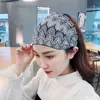Moda Primavera Verano Turbante Elástico Ancho Diadema Headwrap Banda para el Cabello para Mujeres