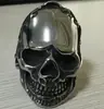 Joias de guerreiro de aço atacado joias punk europeias e americanas anel de caveira masculino dominador anel em estoque