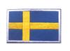 Bandera de Tela Bordada de los Cinco Reinos Escandinavos Islandia Noruega Sueco Danés Finlandés Suizo Brazalete Velcro Sello