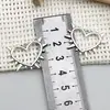 Accesorios de Joyería DIY de Aleación de Espina con Forma de Corazón Plateado de Xizang Transfronterizos Collares Hechos a Mano Pendientes Colgantes Llaveros Dijes