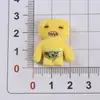 Monstruo Brotando de Dibujos Animados, Monstruo Dentudo, Accesorios Populares de Resina para Bricolaje, Pasadores Hechos a Mano, Accesorios para el Cabello, Pegatinas para Vasos de Agua, Creativo