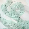 Saia de Bolinhas Amassada Fita Acessórios de Cabelo Laço de Renda Feito à Mão DIY Acessórios de Renda Roupas de Bebê Saia Lolita Folha de Lótus