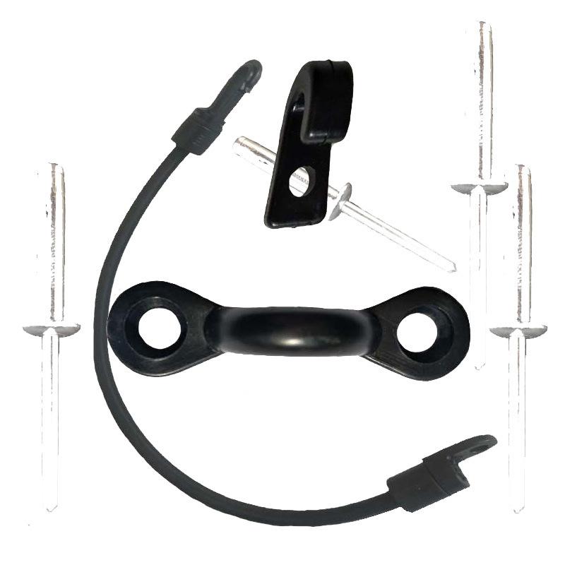 固定扣弹力绳铆钉C型扣3