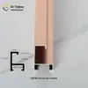 Xinyinhua liga de alumínio moldura foto moldura linha montagem metal poster quadro de publicidade brilhante titânio A3 certificado de processamento de moldura