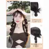 Peluca y2k trenza coleta femenina millennial chica popular giro boxeo moda giro dulce trenza burbuja peluca trenza