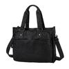 Bolso de Mano para Hombre Transfronterizo Cuero PU Horizontal Maletín de Negocios Bolso para Computadora Hombro Cruzado de Gran Capacidad Bolso para Viajeros