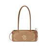 Bolso de mano retro de ante para mujer, nueva colección de otoño 2026, bolso de moda para el día a día, bolso de hombro Melard bordado de nicho