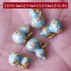 Contas Espaçadoras Multifuura em Forma de Cabaça com Esmalte Cloisonné Acessórios para Pingente de Corrente de Bolsa DIY