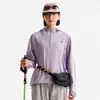 Ropa Transpirable de Secado Rápido con Protección Solar para Deportes al Aire Libre Estilo Montaña para Hombres y Mujeres, Sudadera con Capucha y Media Cremallera de Marca de Moda