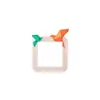 Pegatina de Pared de Silicona para Interruptor Cubierta Protectora Lámpara Moderna Simple Interruptor Doble Decoración del Hogar Estéreo 3D Cubierta de Marco Escandinavo