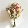 Flores Preservadas, Flores Secas, Mini Ramos, Boutonnières de Boda, Recuerdos, Flores Decorativas, Regalos de San Valentín, Personalizado al por Mayor