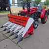 Cosechadora de Trigo, Arroz, Maíz, Paja, Soja, Pimiento y Girasol de 32 Pulgadas Montada en la Parte Frontal de Tractor de Cuatro Ruedas, Antienredos