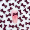 Decorações Populares para Unhas Estilo Japonês com Laço, Conjunto de Decoração para Unhas DIY com Laços Coloridos de Resina 3D Atacado
