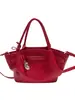 Bolso de mano único y elegante para mujer 2026 nueva moda patrón de lichi bolsa tipo cesta versátil para hombro y cruzado