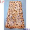 Vestido de tela de encaje hueco transpirable con encaje soluble en agua bordado multicolor de plantas al por mayor