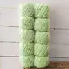 Producción de línea de paquete zongzi hilo de algodón de dos colores de 1.5 mm y 6 hebras cuerda para salchicha color tocino bola de hilo cuerda para zongzi