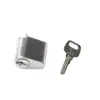 Cilindro de cerradura de puerta ignífugo con una llave, adecuado para cerraduras de puertas de registro, cerraduras de puertas contra incendios y cilindros de cerradura cortos para puertas de agua y electricidad