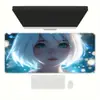 Mouse Pad de Jogo de E-Sports Bidimensional de Personagem de Anime Grande de Alta Qualidade Espessado e Resistente a Manchas Teclado de Computador Pad de Mesa