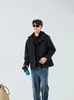 Roupa de Exterior 3 em 1 para Casal com Forro de Fleece para Outono/Inverno ao Ar Livre, Destacável, Repelente à Água, à Prova de Vento, Resistente ao Frio, Roupas para Montanhismo