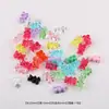 Oso de Color Caramelo Acrílico Pequeñas Cuentas Sueltas DIY Hecho a Mano Casero Pulsera Collar Colgante Material para Joyería Accesorios