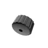 Suporte de celular para carro elétrico parafuso de mão porca grande porca reta porca com cabeça de borracha ajuste do suporte porca de plástico preto