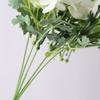 Flores Artificiais Nórdicas Buquê de Rosas Buquê de Noiva Hortênsia Peônia Buquê de Rosas Artificiais Atacado