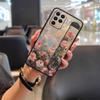 Adequado para Capa de Celular Oppo, Estilo Chinês Criativo Textura Refrescante, Homens e Mulheres Maduros, Suporte com Pintura de Pulseira Personalizada