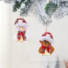 Muñeca de Nuevo Estilo Transfronteriza con Cascabel Colgante Navideño Decoración Navideña Regalo Pequeño Decoración para Árbol de Navidad