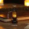 Lâmpada a Querosene Retrô Luz Noturna de Vela Digital Atmosfera de Natal Enfeites de Vela LED Decoração de Mesa