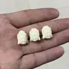 Marfim Fruta Escultura Raposa de Nove Caudas Gato Kt Contas Soltas Fio de Contas Pulseira Colar Acessório para Artesanato DIY Contas Acessórios de Joias Venda por Atacado