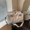 Bolsa de Viaje Portátil para Viaje de Negocios Corto, Bolsa de Equipaje para Mujer, Gran Capacidad, Hombro Único, Cruzada, Ligera, Almacenamiento, Bolsa para Deportes y Fitness