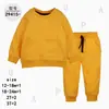 Sudadera de Otoño Nueva de Cuello Redondo Transfronteriza Material Ropa para Bebés y Niños Traje de Dos Piezas Traje Deportivo Casual [Mayoreo]