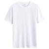 Camiseta tres a prueba hombres verano camiseta interior impermeable a prueba de aceite color liso camiseta interior cuello redondo manga corta 230g camiseta deportiva