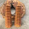 Montaña Longhu Madera de Azufaifo Natural Nuevo Material Madera de Azufaifo Torre Wen Chang Adorno Trece Capas Madera Maciza Torre Wen Chang de 13 Capas para el Éxito en los Exámenes