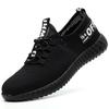 [Processamento personalizado] sapatos de segurança biqueira de aço anti-esmagamento anti-perfuração sapatos de segurança sapatos esportivos de lazer para caminhada sapatos de segurança respiráveis