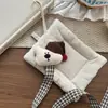 Versión Nueva Coreana Transfronteriza Tela de Dibujos Animados Algodón Relleno Tridimensional Linda Cuadros Cinturón de Almacenamiento para Pasadores Decoración de Habitación Infantil