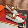Mocasines de Cuero Genuino de Moda para Hombre Zapatos Casuales de Cuero 2025 Nuevos Mocasines Slip-On de Piel de Vaca de Primera Capa Zapatos para Hombre