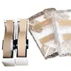 Fita Gomada Marrom Vintage para Embalagem de Cartas, Fixação, Decoração, Fita Sem Resíduos, Fita Adesiva Acessível