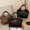 Bolsa Saco Retrô Ruien para Mulheres 2026 Nova Bolsa de Mão com Padrão de Diamante Moda de Nicho Bolsa de Ombro Transversal