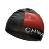 Gorro de Natación Profesional Impermeable de Silicona para Adulto Interior Antideslizante Bandera China para Hombre y Mujer Sin Arrugas Gorro de Natación para Niños Bandera Nacional Gorro de Natación