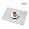 Manteles Individuales de Cuero PU, Manteles para Mesa de Comedor, Manteles para Tazón Anti-Escaldaduras, Manteles Aislantes, Posavasos Impermeables y a Prueba de Aceite para el Hogar, Manteles Individuales Occidentales al Por Mayor
