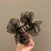 Pinza para el Cabello Iridiscente Estrella de Diamante que Realza el Volumen y Añade Elegancia, Pinza de Garra de Burbuja Versátil para Mujeres, Adecuada para Peinados de Cola de Caballo Alta y Moños, Pinza de Garra de Tamaño Mediano