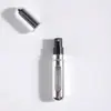 Botellas de muestra de perfume de 5 ml, vidrio de alta gama, frascos con atomizador exquisitos, botellas vacías, dispensadores portátiles y elegantes